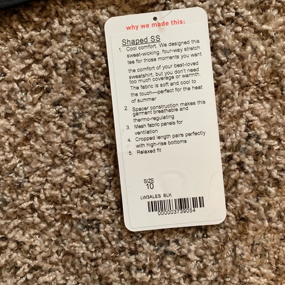 Lululemon Shaped Short Sleeve (Solid) - Picture 6 of 6